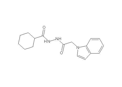 N'-[2-(1H-indol-1-yl)acetyl]cyclohexanecarbohydrazide - Click Image to Close
