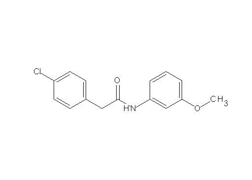 2-(4-chlorophenyl)-N-(3-methoxyphenyl)acetamide - Click Image to Close
