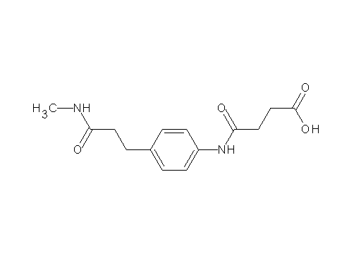 4-({4-[3-(methylamino)-3-oxopropyl]phenyl}amino)-4-oxobutanoic acid - Click Image to Close
