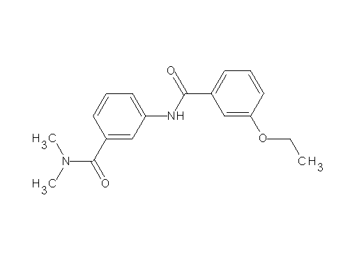 N-{3-[(dimethylamino)carbonyl]phenyl}-3-ethoxybenzamide - Click Image to Close