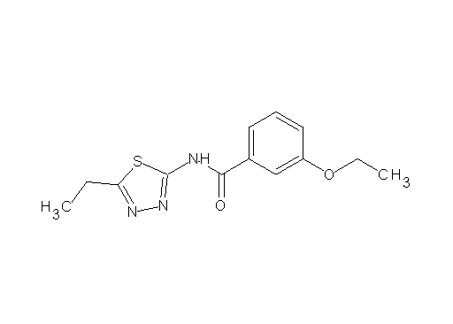 3-ethoxy-N-(5-ethyl-1,3,4-thiadiazol-2-yl)benzamide - Click Image to Close
