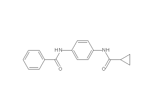 N-{4-[(cyclopropylcarbonyl)amino]phenyl}benzamide - Click Image to Close