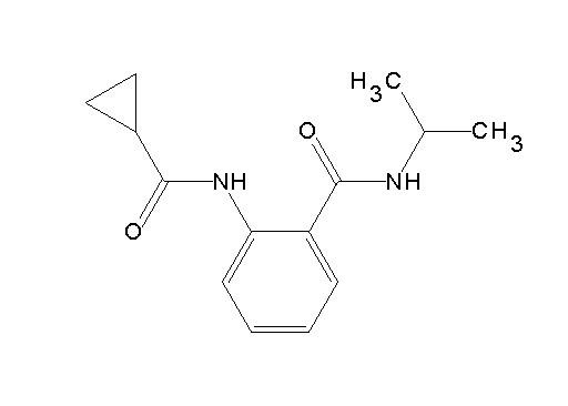 2-[(cyclopropylcarbonyl)amino]-N-isopropylbenzamide - Click Image to Close