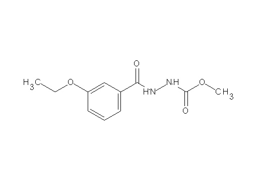 methyl 2-(3-ethoxybenzoyl)hydrazinecarboxylate - Click Image to Close