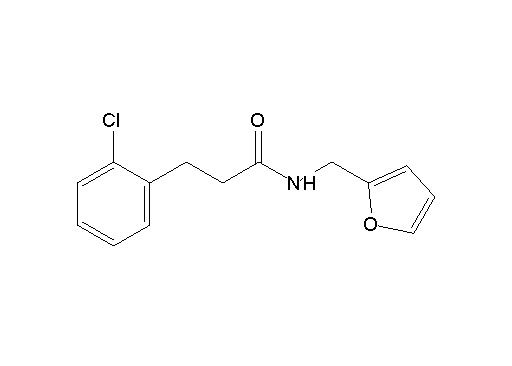 3-(2-chlorophenyl)-N-(2-furylmethyl)propanamide - Click Image to Close