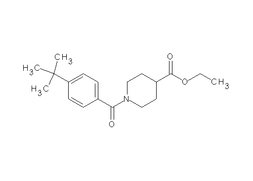 ethyl 1-(4-tert-butylbenzoyl)-4-piperidinecarboxylate