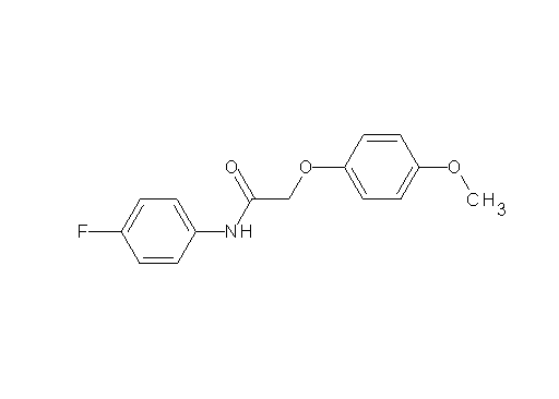 N-(4-fluorophenyl)-2-(4-methoxyphenoxy)acetamide - Click Image to Close