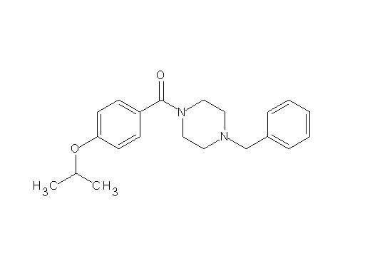 1-benzyl-4-(4-isopropoxybenzoyl)piperazine - Click Image to Close
