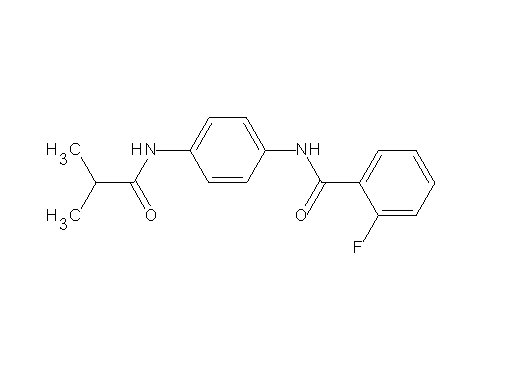 2-fluoro-N-[4-(isobutyrylamino)phenyl]benzamide - Click Image to Close