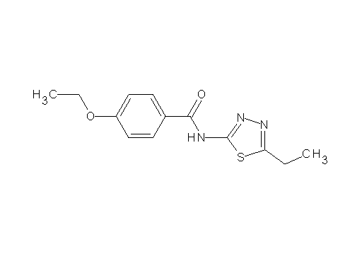 4-ethoxy-N-(5-ethyl-1,3,4-thiadiazol-2-yl)benzamide - Click Image to Close
