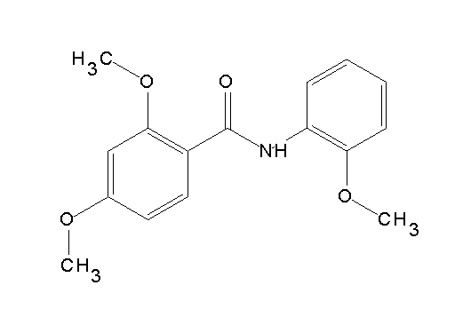 2,4-dimethoxy-N-(2-methoxyphenyl)benzamide - Click Image to Close