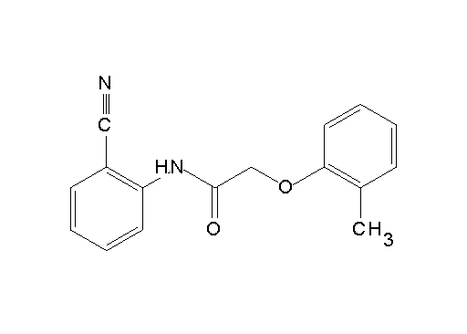 N-(2-cyanophenyl)-2-(2-methylphenoxy)acetamide - Click Image to Close