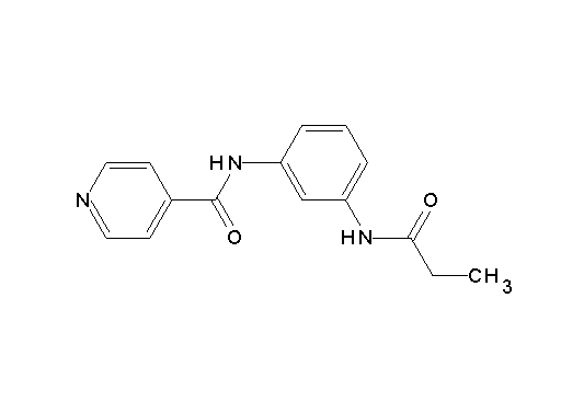 N-[3-(propionylamino)phenyl]isonicotinamide - Click Image to Close
