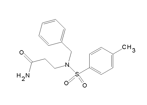 N3-benzyl-N3-[(4-methylphenyl)sulfonyl]-b-alaninamide - Click Image to Close