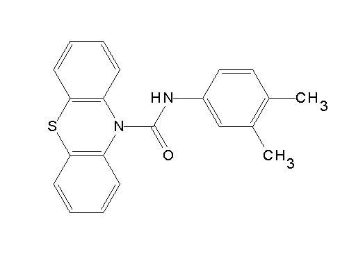 N-(3,4-dimethylphenyl)-10H-phenothiazine-10-carboxamide