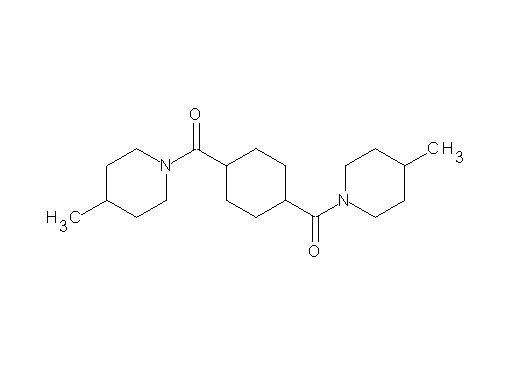 1,1'-[1,4-cyclohexanediyldi(carbonyl)]bis(4-methylpiperidine) - Click Image to Close