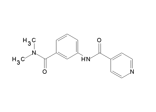 N-{3-[(dimethylamino)carbonyl]phenyl}isonicotinamide - Click Image to Close