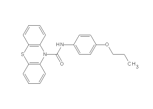 N-(4-propoxyphenyl)-10H-phenothiazine-10-carboxamide - Click Image to Close