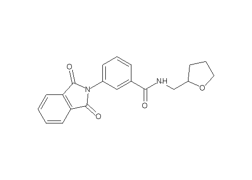 3-(1,3-dioxo-1,3-dihydro-2H-isoindol-2-yl)-N-(tetrahydro-2-furanylmethyl)benzamide - Click Image to Close