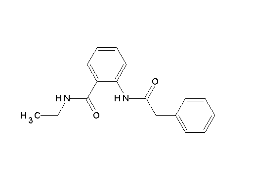 N-ethyl-2-[(phenylacetyl)amino]benzamide