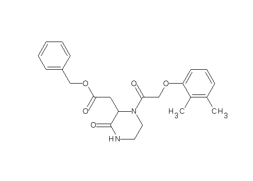benzyl {1-[(2,3-dimethylphenoxy)acetyl]-3-oxo-2-piperazinyl}acetate - Click Image to Close