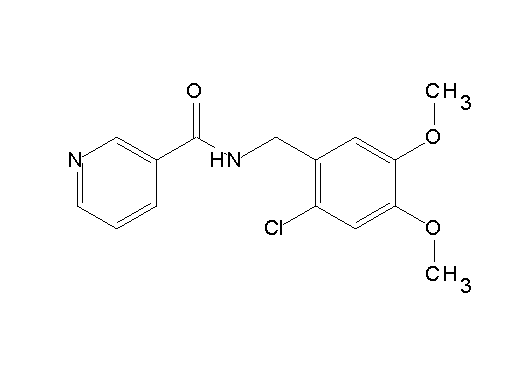 N-(2-chloro-4,5-dimethoxybenzyl)nicotinamide - Click Image to Close