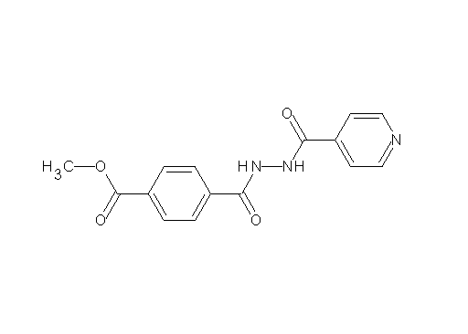 methyl 4-[(2-isonicotinoylhydrazino)carbonyl]benzoate - Click Image to Close