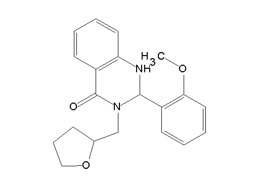 2-(2-methoxyphenyl)-3-(tetrahydro-2-furanylmethyl)-2,3-dihydro-4(1H)-quinazolinone - Click Image to Close