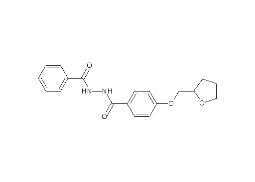 N'-benzoyl-4-(tetrahydro-2-furanylmethoxy)benzohydrazide - Click Image to Close