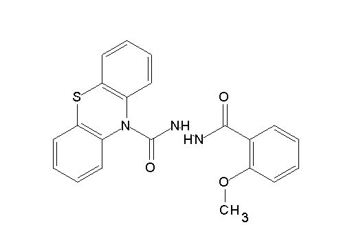 N'-(2-methoxybenzoyl)-10H-phenothiazine-10-carbohydrazide - Click Image to Close