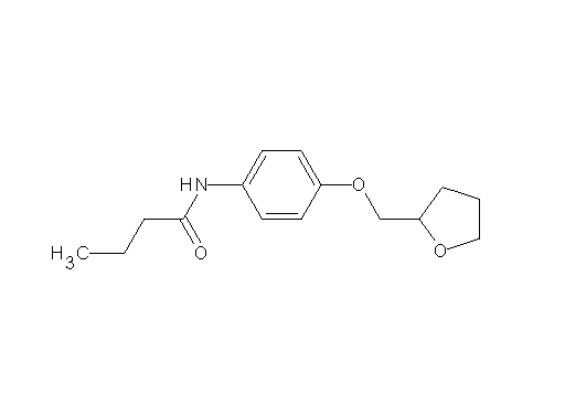 N-[4-(tetrahydro-2-furanylmethoxy)phenyl]butanamide - Click Image to Close