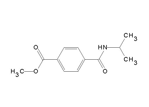 methyl 4-[(isopropylamino)carbonyl]benzoate - Click Image to Close