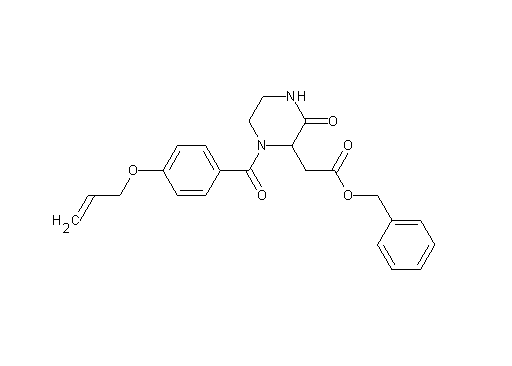 benzyl {1-[4-(allyloxy)benzoyl]-3-oxo-2-piperazinyl}acetate - Click Image to Close