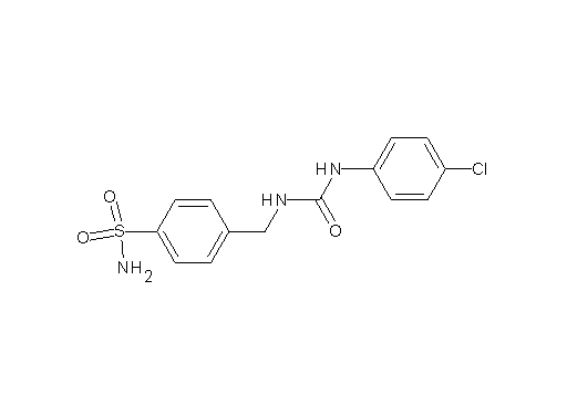 4-[({[(4-chlorophenyl)amino]carbonyl}amino)methyl]benzenesulfonamide - Click Image to Close