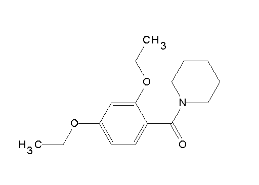 1-(2,4-diethoxybenzoyl)piperidine - Click Image to Close