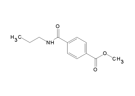 methyl 4-[(propylamino)carbonyl]benzoate - Click Image to Close