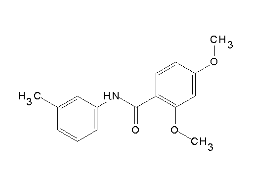 2,4-dimethoxy-N-(3-methylphenyl)benzamide - Click Image to Close