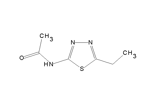 N-(5-ethyl-1,3,4-thiadiazol-2-yl)acetamide