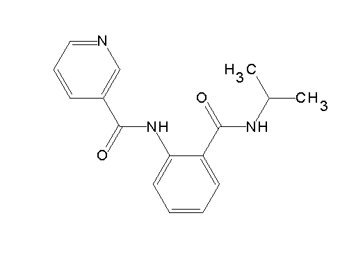 N-{2-[(isopropylamino)carbonyl]phenyl}nicotinamide - Click Image to Close
