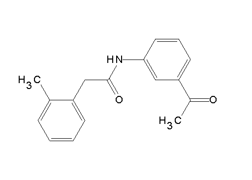 N-(3-acetylphenyl)-2-(2-methylphenyl)acetamide