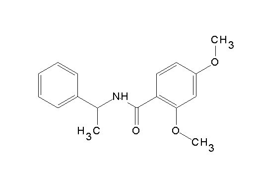 2,4-dimethoxy-N-(1-phenylethyl)benzamide - Click Image to Close