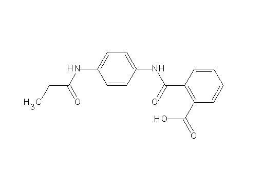 2-({[4-(propionylamino)phenyl]amino}carbonyl)benzoic acid - Click Image to Close