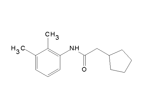 2-cyclopentyl-N-(2,3-dimethylphenyl)acetamide - Click Image to Close