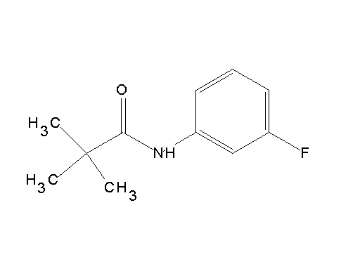N-(3-fluorophenyl)-2,2-dimethylpropanamide