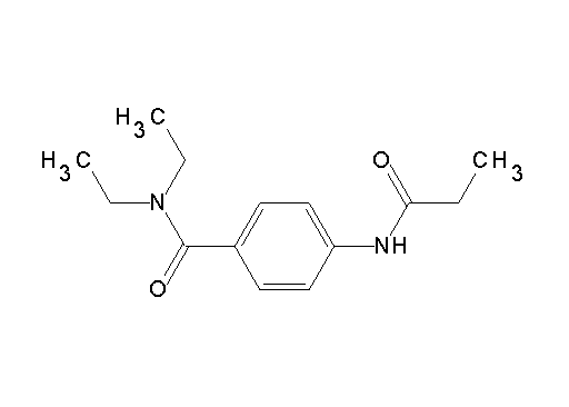 N,N-diethyl-4-(propionylamino)benzamide - Click Image to Close