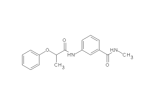 N-methyl-3-[(2-phenoxypropanoyl)amino]benzamide - Click Image to Close