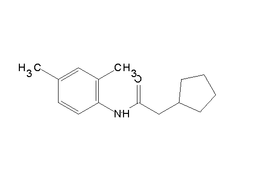 2-cyclopentyl-N-(2,4-dimethylphenyl)acetamide - Click Image to Close