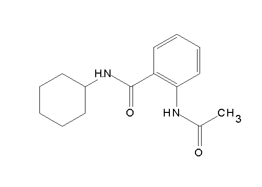 2-(acetylamino)-N-cyclohexylbenzamide - Click Image to Close