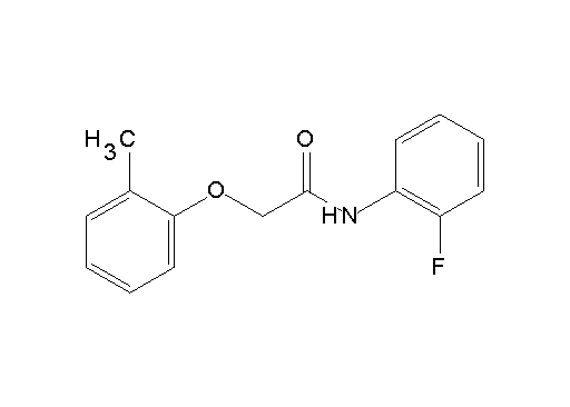 N-(2-fluorophenyl)-2-(2-methylphenoxy)acetamide - Click Image to Close