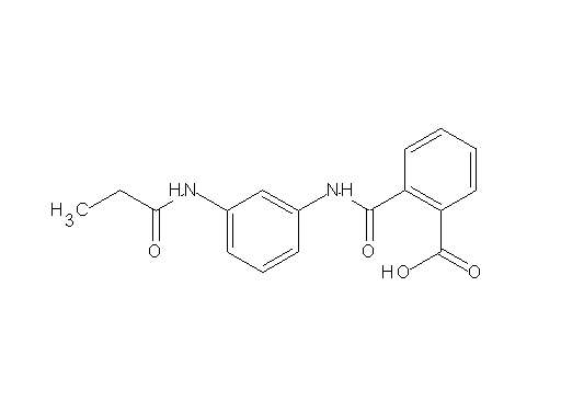 2-({[3-(propionylamino)phenyl]amino}carbonyl)benzoic acid - Click Image to Close